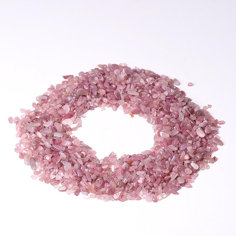 0.1kg Natural Madagascar Rose Quartz Chips Wholesale Crystals