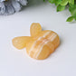 1.9" Orange Calcite Bow-Knot Crystal Carvings Wholesale Crystals
