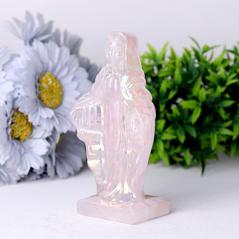 4.8" Aura Angel Sculpture Crystal Carvings Wholesale Crystals