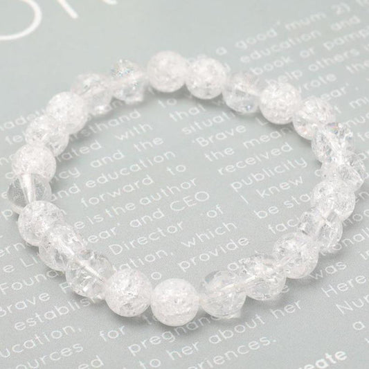 Crack Clear Quartz Bracelet Wholesale Crystals