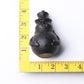 3.7" Black Obsidian Snowman Crystal Carvings Wholesale Crystals