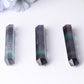 4" High Quality Rainbow Fluorite Double Terminated Point for Healing Wholesale Crystals