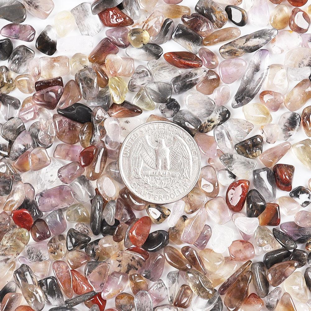 0.1kg Natural Mixed Tumbled Crystal Chips Stone for Home Decoration Wholesale Crystals