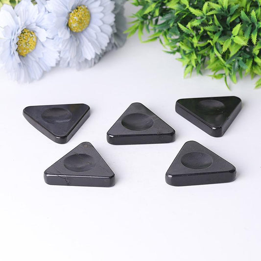 2" Shungite Sphere Holder-Triangle Wholesale Crystals
