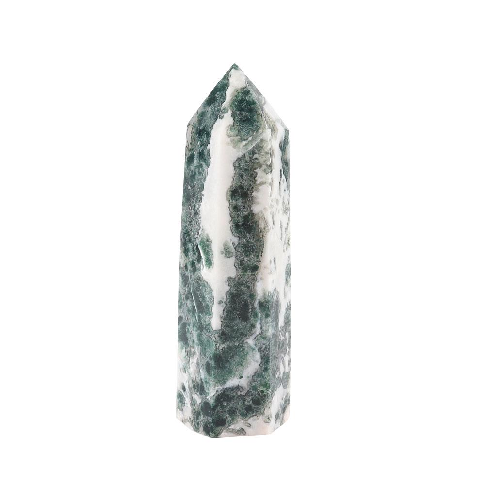 Set of 3 Moss Agate Towers Wholesale Crystals