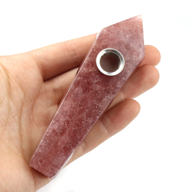 Strawberry Smoking Pipe wholesale support mixed customization Wholesale Crystals