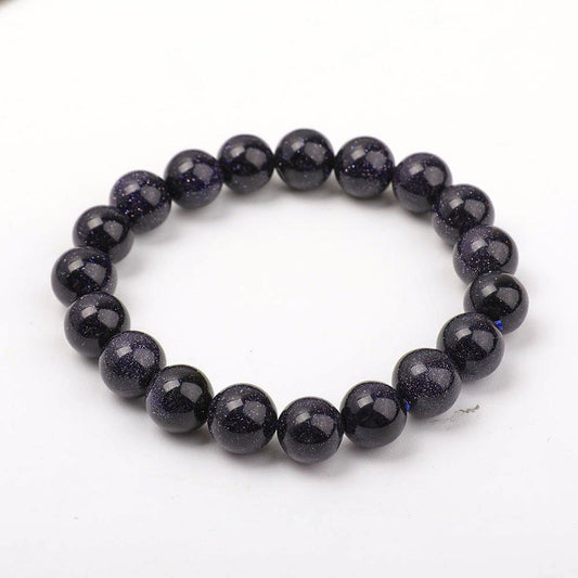 12mm Blue Sandstone Bracelet Wholesale Crystals