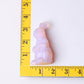 3.3" Pink Opalite Rabbit Crystal Carvings Wholesale Crystals
