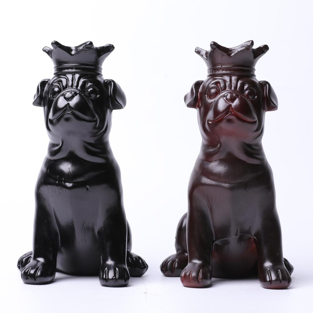 Resin Dog Statue Stand Wholesale Crystals