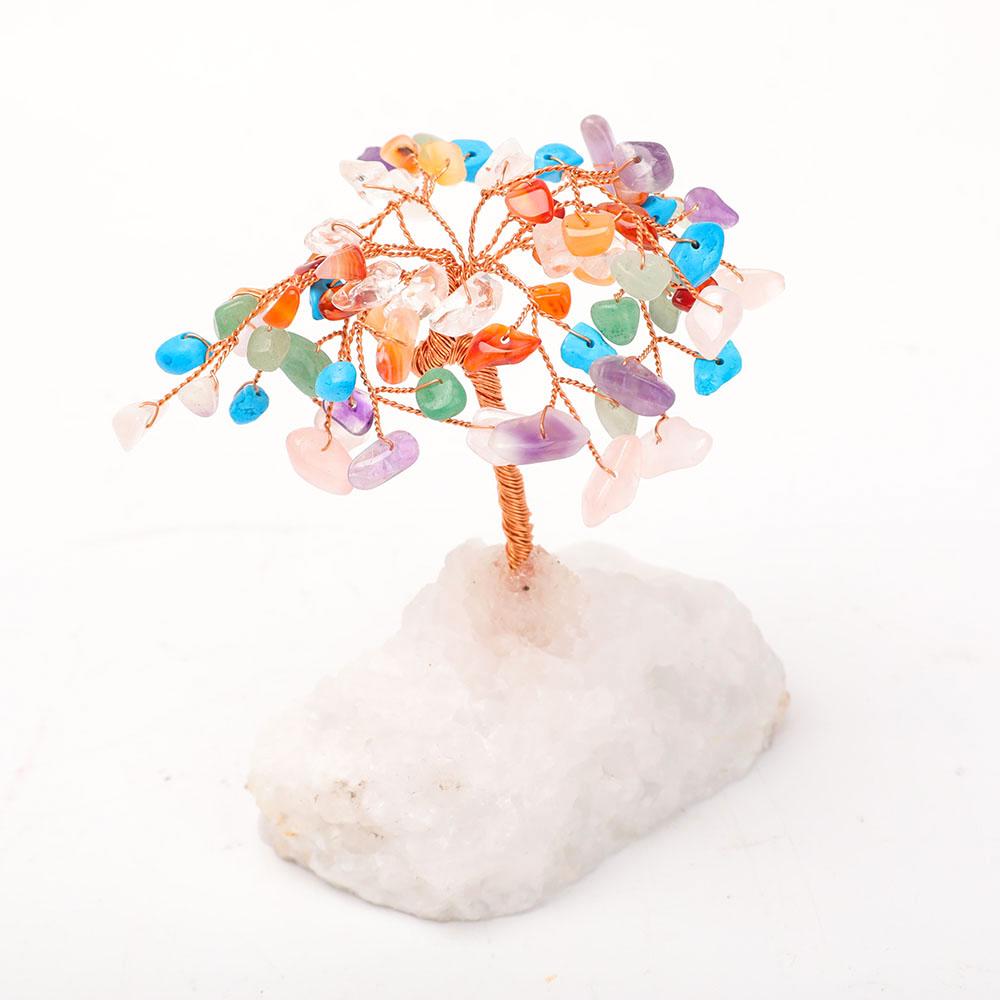 Crystal Mixed Chips Colorful Lucky Tree Wholesale Crystals