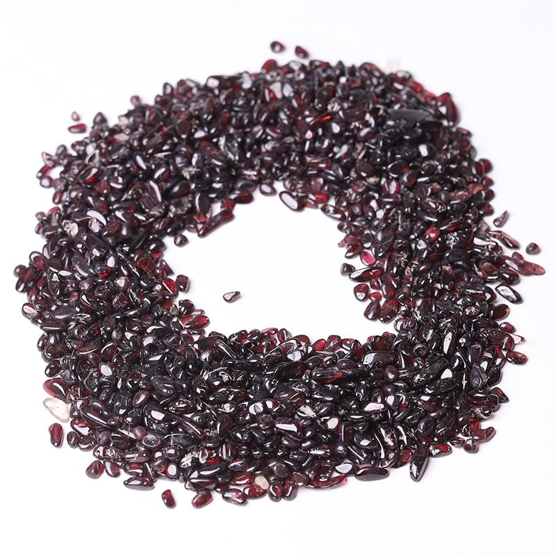 0.1kg High Quality 5-7mm Natural Garnet Chips Wholesale Crystals