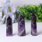 Wholesale Natural Dream Amethyst  Chevron-Amethyst Points Wholesale Crystals