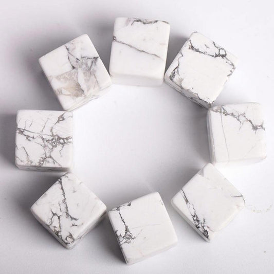 0.1kg Howlite Crystal Cubes Wholesale Crystals